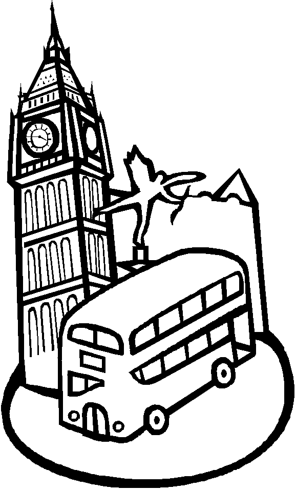 578x955 Big Ben And A Double Decker Bus Embroidery Embroidery Ideas