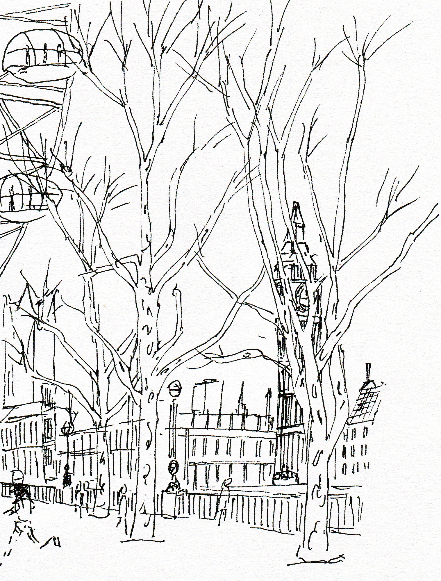 1517x1998 Big Ben, February 2014 London Sketches Big Ben