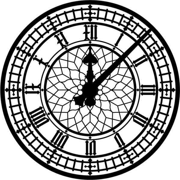 600x600 Graphics Miscellanea Big Ben Clock Face