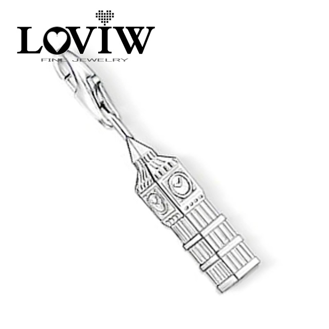 640x640 Women Style New London S Big Ben Charm Pendant Silver Fashion