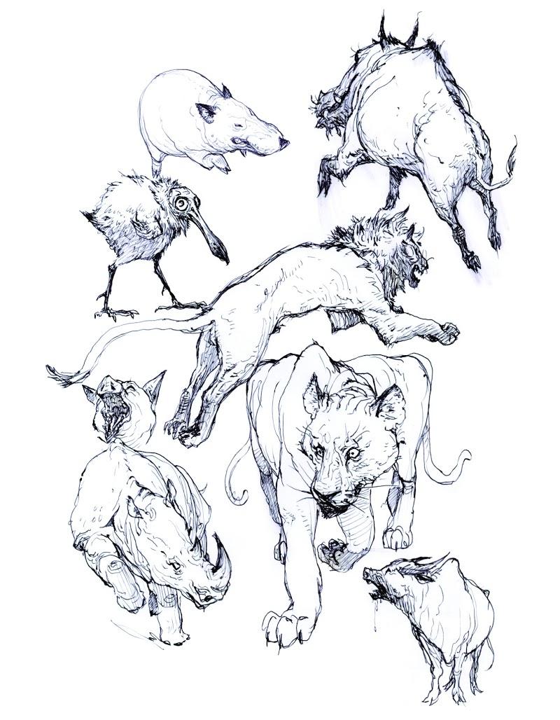 800x1028 Kim Jung Gi's Big Cats And Gunslinger Girls (The) Absolute