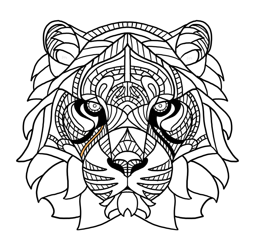 850x800 Art Therapy Draw By Numbers For Adults