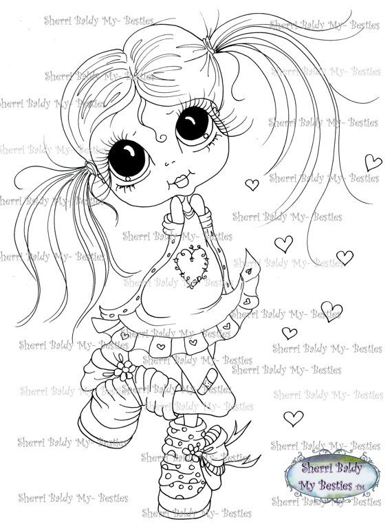 570x762 806 Best Panenky Images On Digi Stamps, Big Eyes