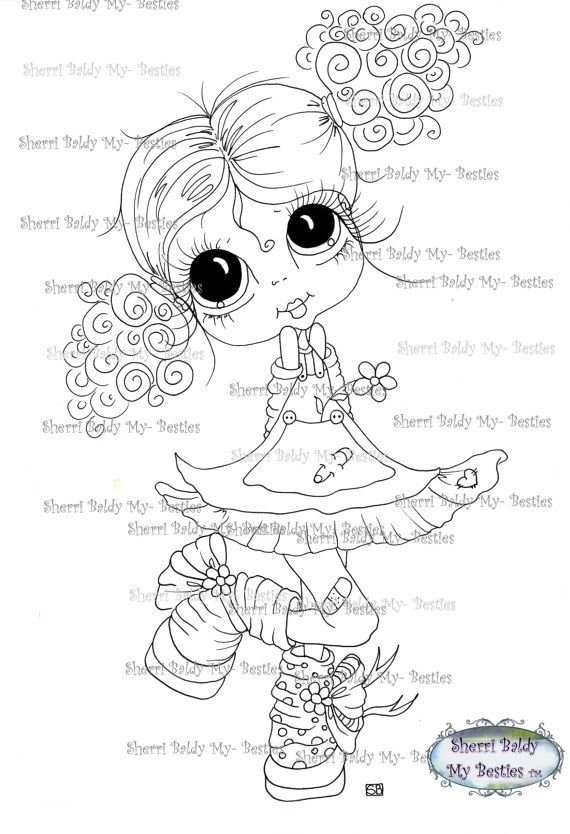 570x834 938 Best Big Eye Big Head Dolls Images On Digi Stamps