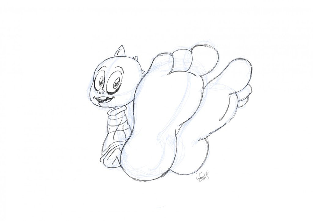 1024x724 Monster Boys Got Some Big Feet By Joe Awesome93