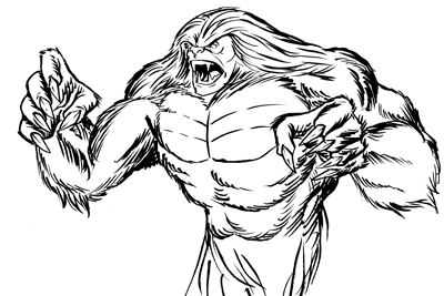 400x267 Bigfoot Art
