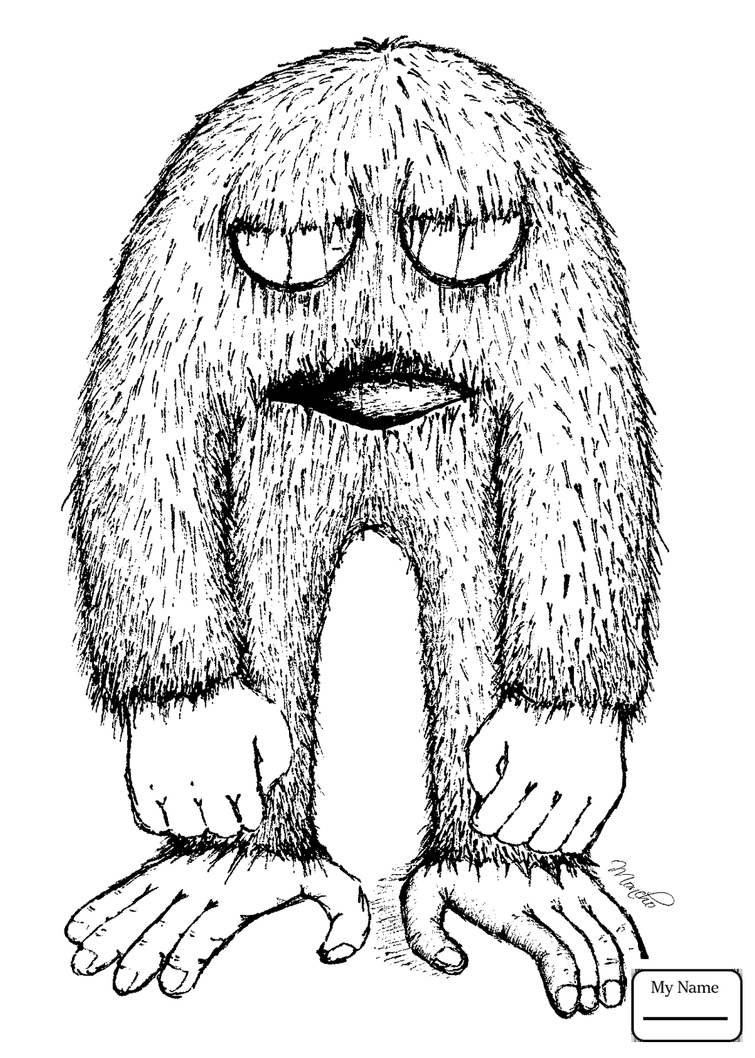 1092x1530 Yeti Bigfoot