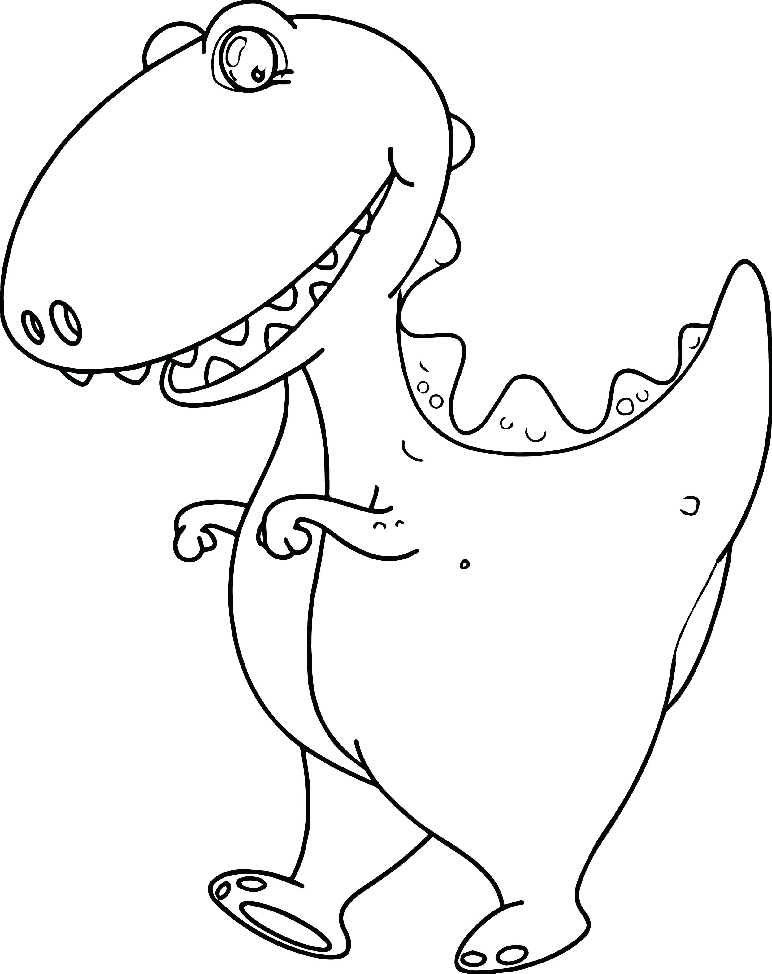 2494x3146 Coloring Barney The Dinosaur Coloring Pages