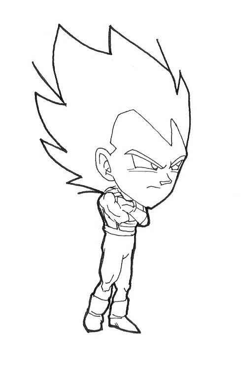 489x745 Big Head Vegeta By Fandragonball