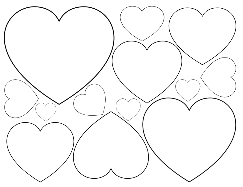 789x608 Super Sized Heart Outline