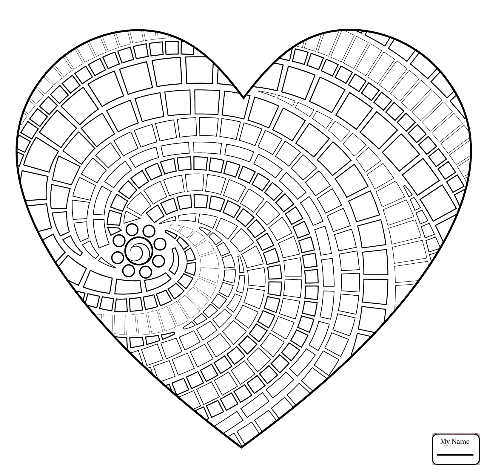 1632x1579 Big Heart In The Clouds Arts Culture Coloring Pages