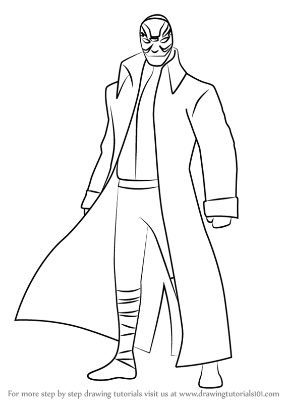 567x800 Learn How To Draw Yokai From Big Hero 6 (Big Hero 6) Step By Step