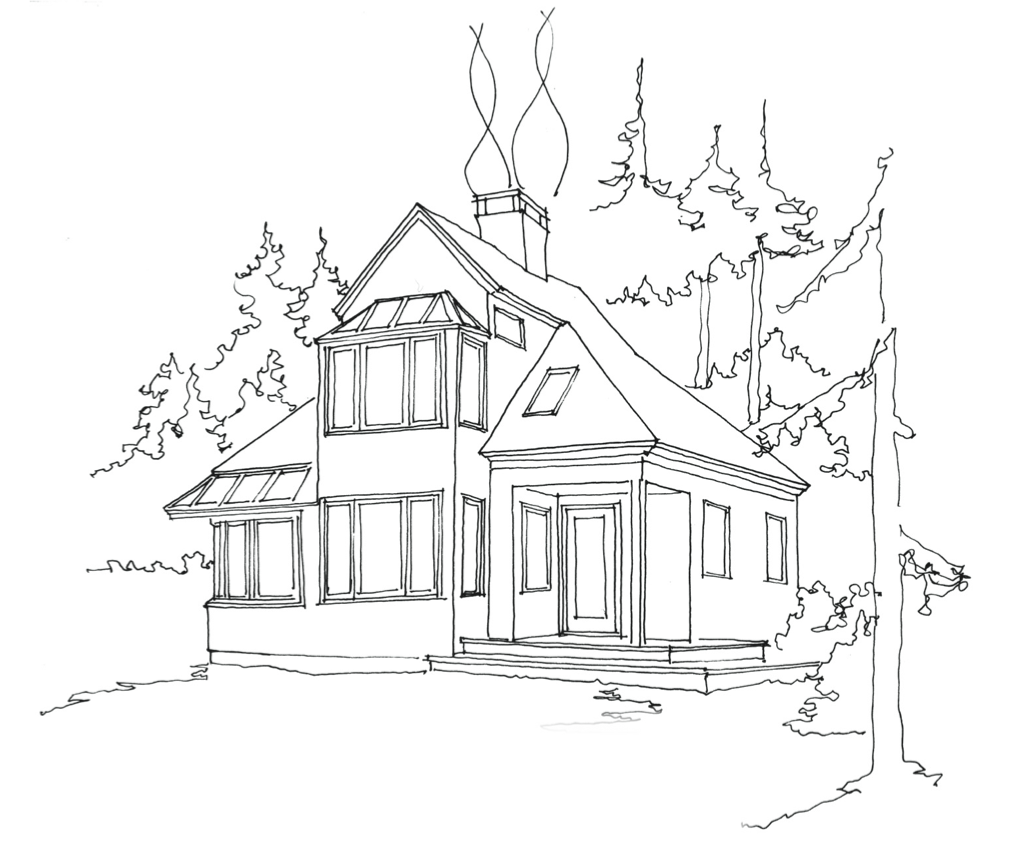 1036x851 Knight Architect Llc A Sunny Place In The Forest