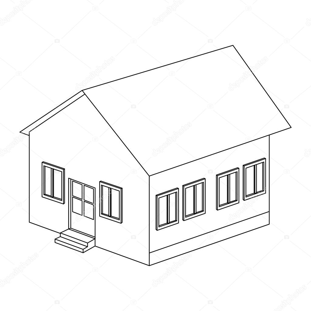 1024x1024 Big House Icon Stock Vector Jemastock