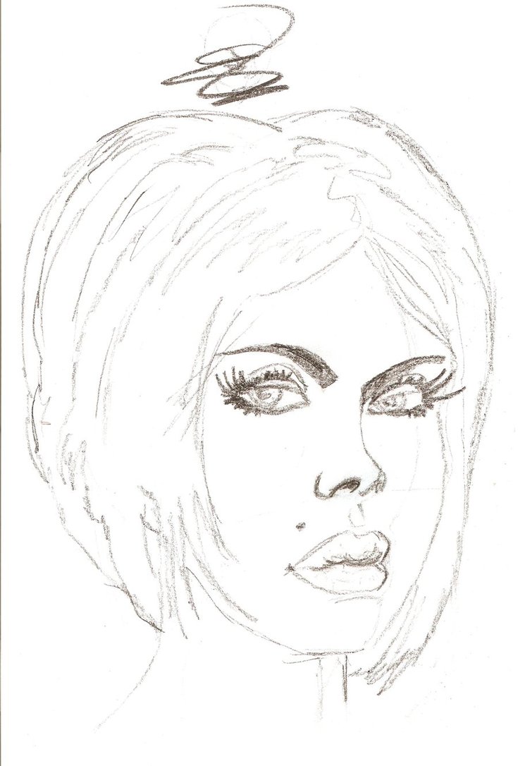 735x1086 Sketch From Big Lips Vector Gi By Fabiolopesco