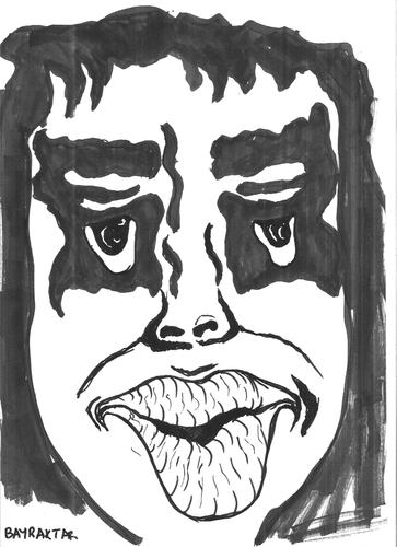 363x500 Big Lips By Seydi Ahmet Bayraktar Media Amp Culture Cartoon Toonpool