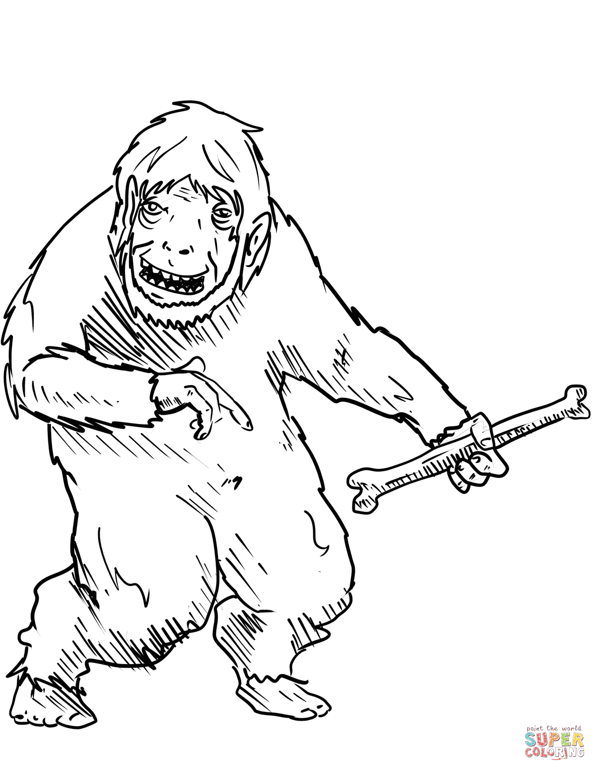 1159x1500 Yeti Amp Bigfoot Coloring Pages Free Coloring Pages