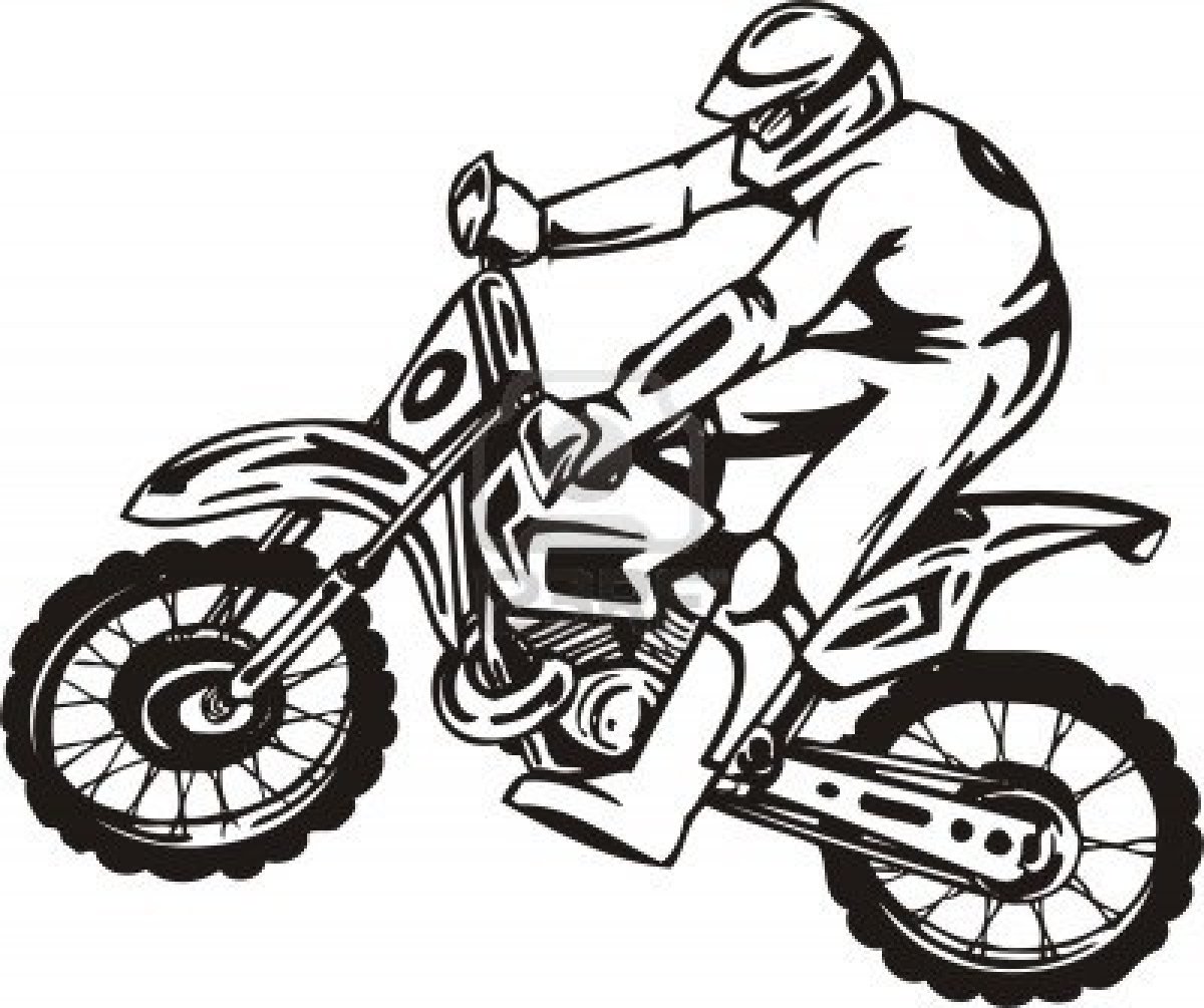 1200x1005 Dirt Bike Coloring Pages Free Coloring Pages For Kids (5