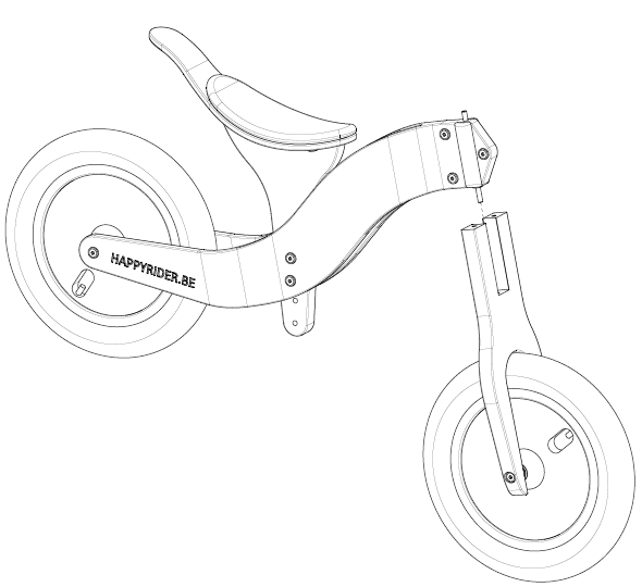 590x540 Happy Rider Balance Bikes