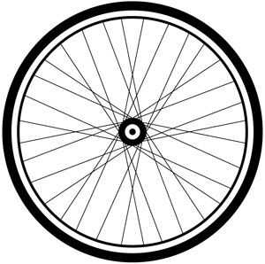 300x298 Bike Wheel Clipart Clipart Panda