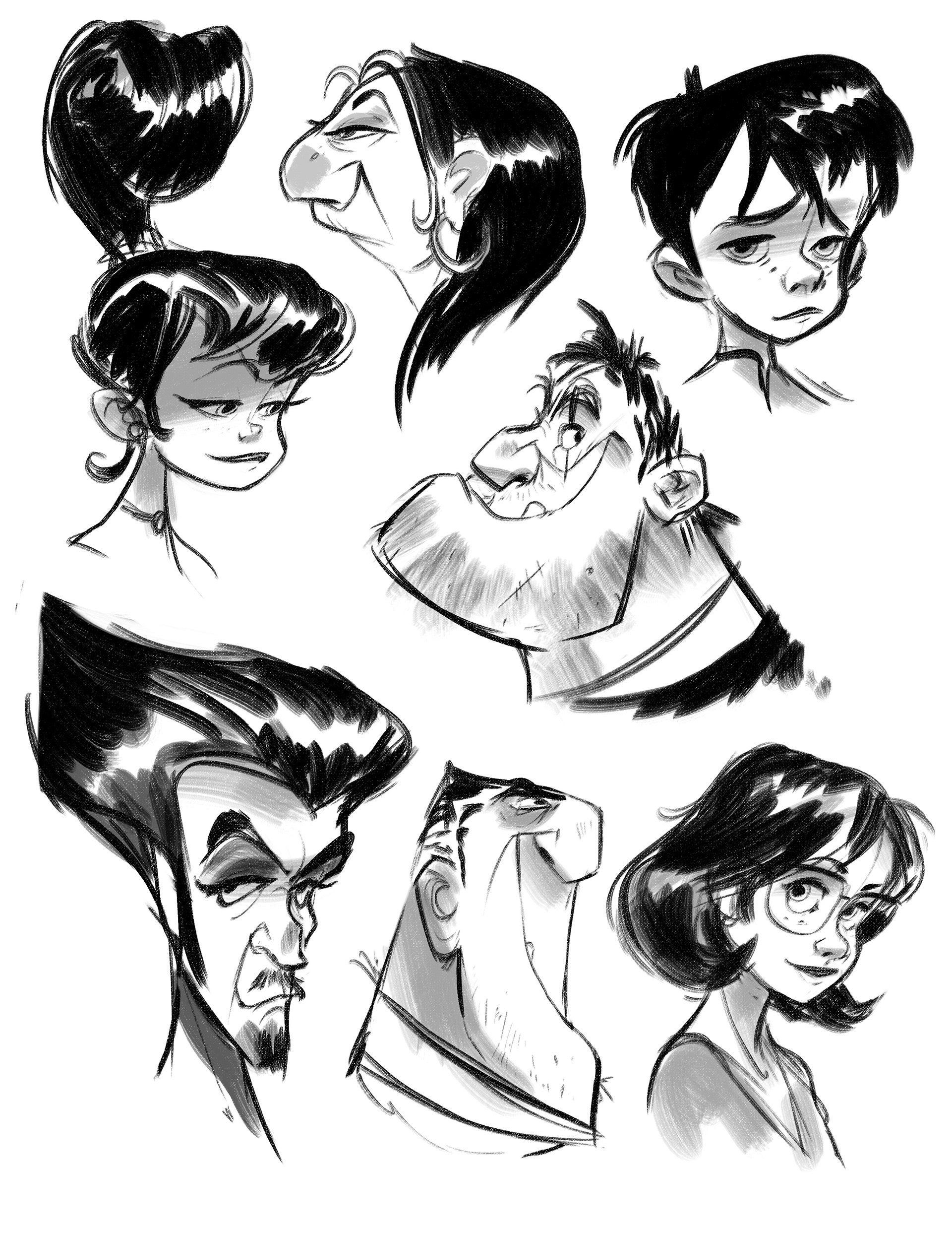 1920x2485 Bill Robinson Visual Development Portfolio Character Design