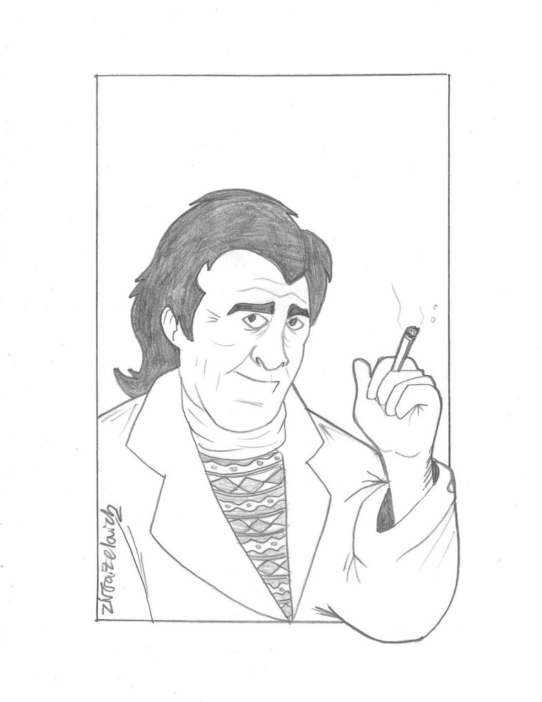 786x1017 Bill Hicks (Drawing) By Creativ Ziv