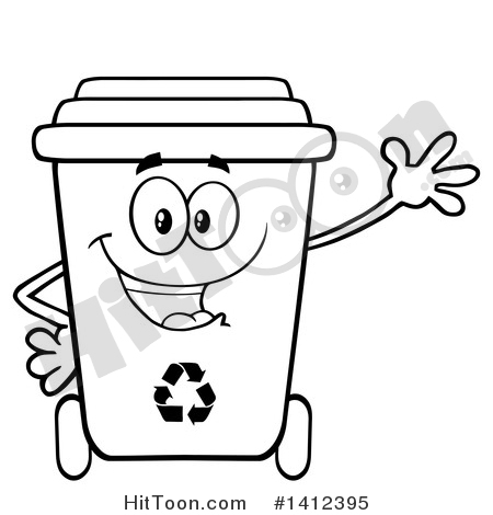 450x470 Recycle Bin Clipart