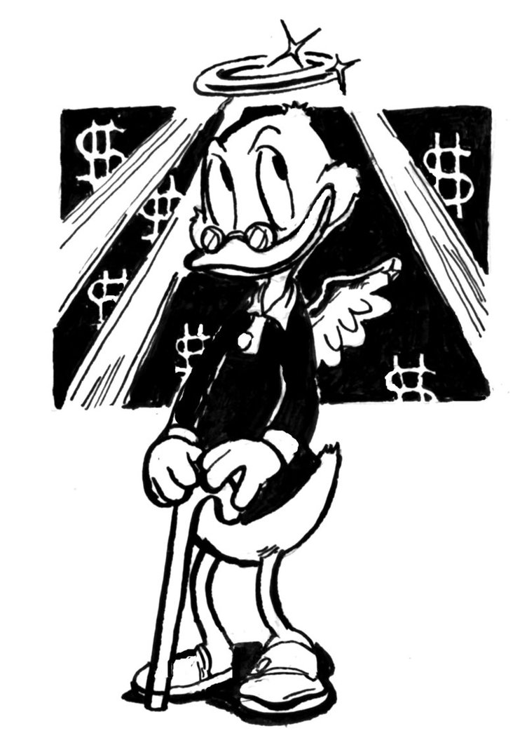 752x1062 The Money Bin Is Closed By Cluedog