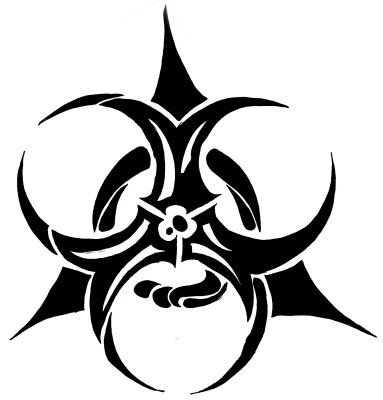 383x400 Biohazard Plaguebearers Symbol Tattoos, Tattoo