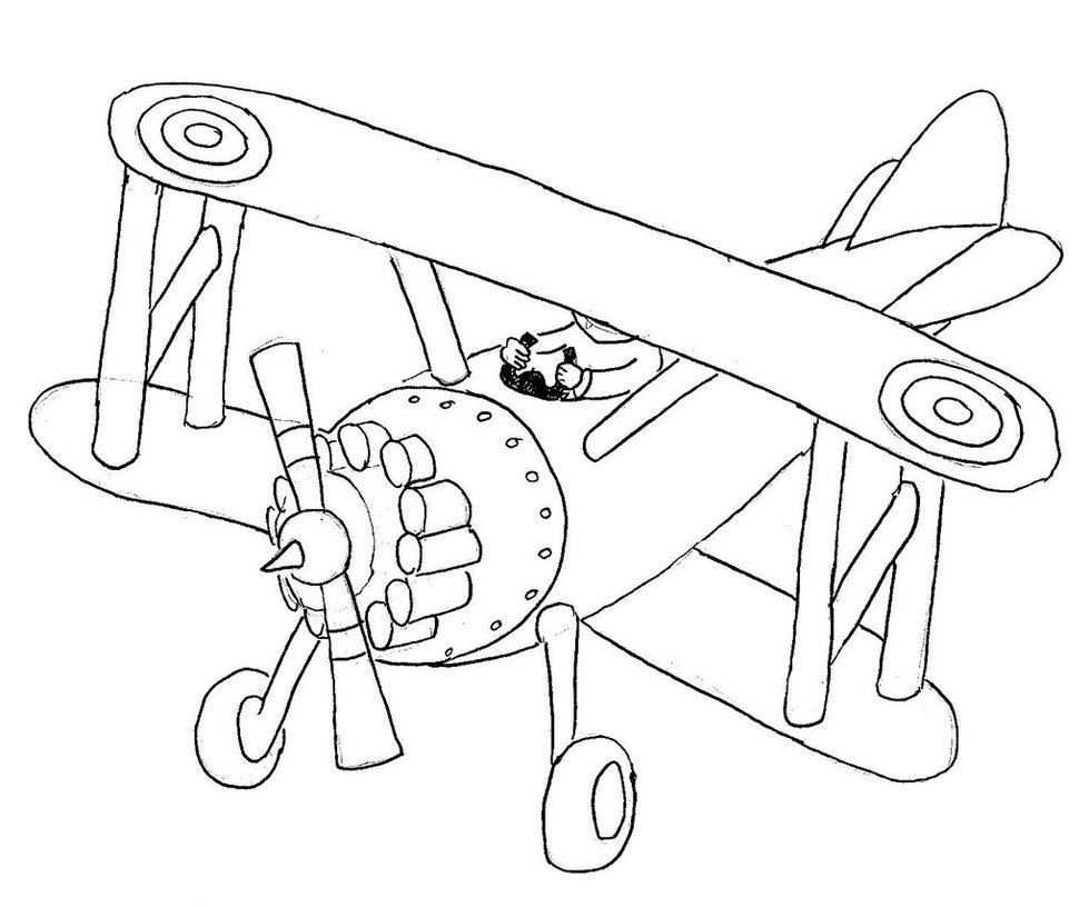 The best free Biplane drawing images. Download from 62 free drawings of ...