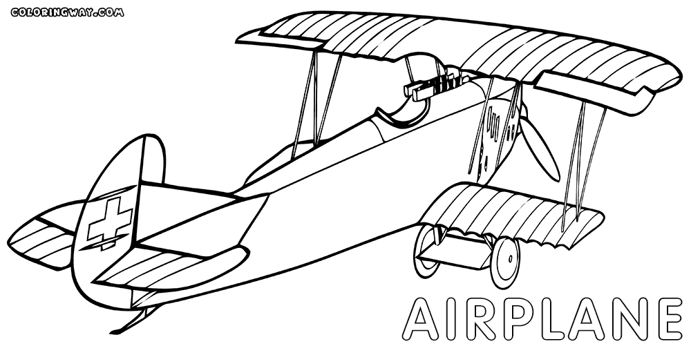 1000x501 Airplane Coloring Pages Coloring Pages To Download And Print