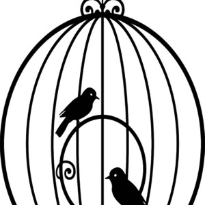 300x300 Birdcage Clipart Round