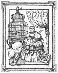 239x300 Bird Cage Drawings