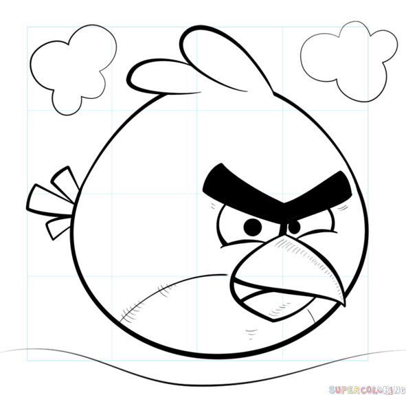 591x575 Gallery Angry Birds Drawing For Kids,