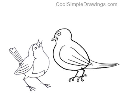 403x320 Awesome Drawings Of Birds