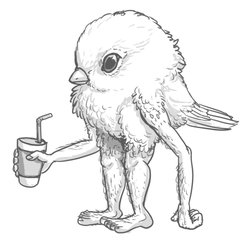 500x484 Hey, A Surprise To See You Here. Birdswitharms