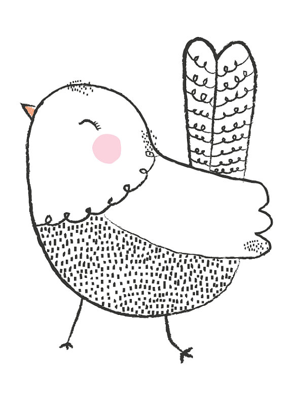 570x806 Little Christmas Penguin Illustration Penguins