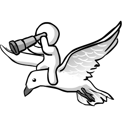 400x400 Get A Bird's Eye View Of Your National Brand.