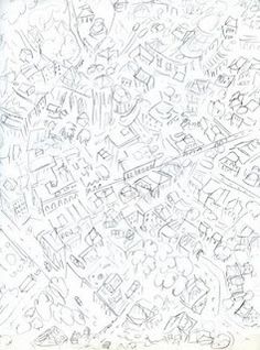 236x318 John Andrew Bird's Eye View Map Of Sydney. Cartograph