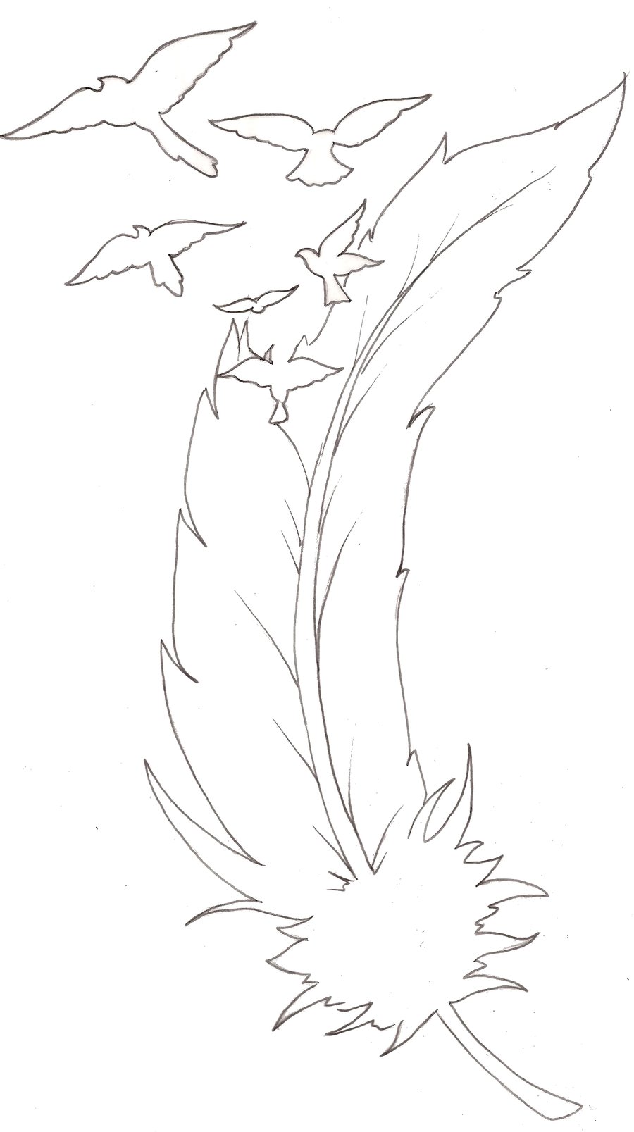 900x1607 Birds Of A Feather Tattoo By ~metacharis On Tattoos