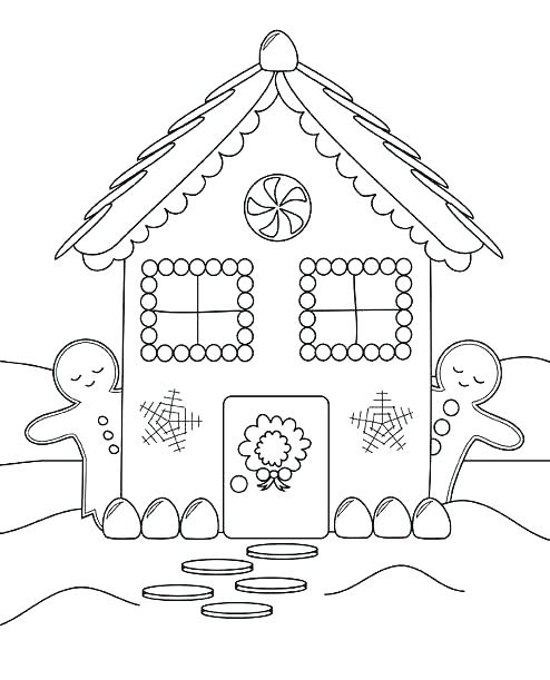 494x611 Coloring Pages Of Houses House Coloring Page Coloring Pages