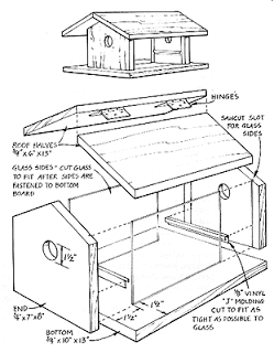 Bird Feeder Drawing at GetDrawings | Free download