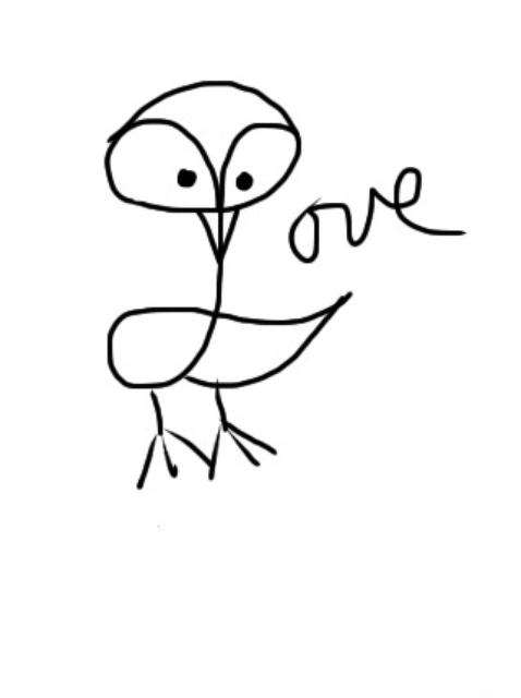 478x640 How To Draw The Romantic Love Bird