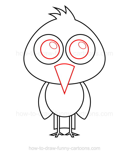 500x604 To Draw A Bird