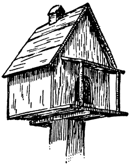 253x320 Birdhouse Clipart Etc