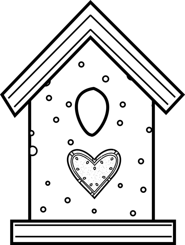 604x800 Bird House Coloring Pages 302 Free Printable Coloring Pages