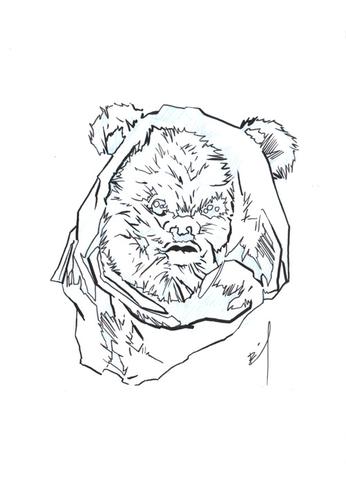 346x480 Original Art Brandon Bird