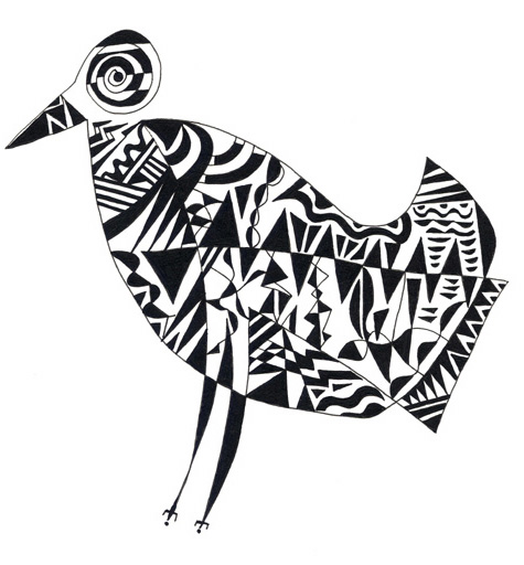 475x512 Pen And Ink Drawing 067, Abstract Art