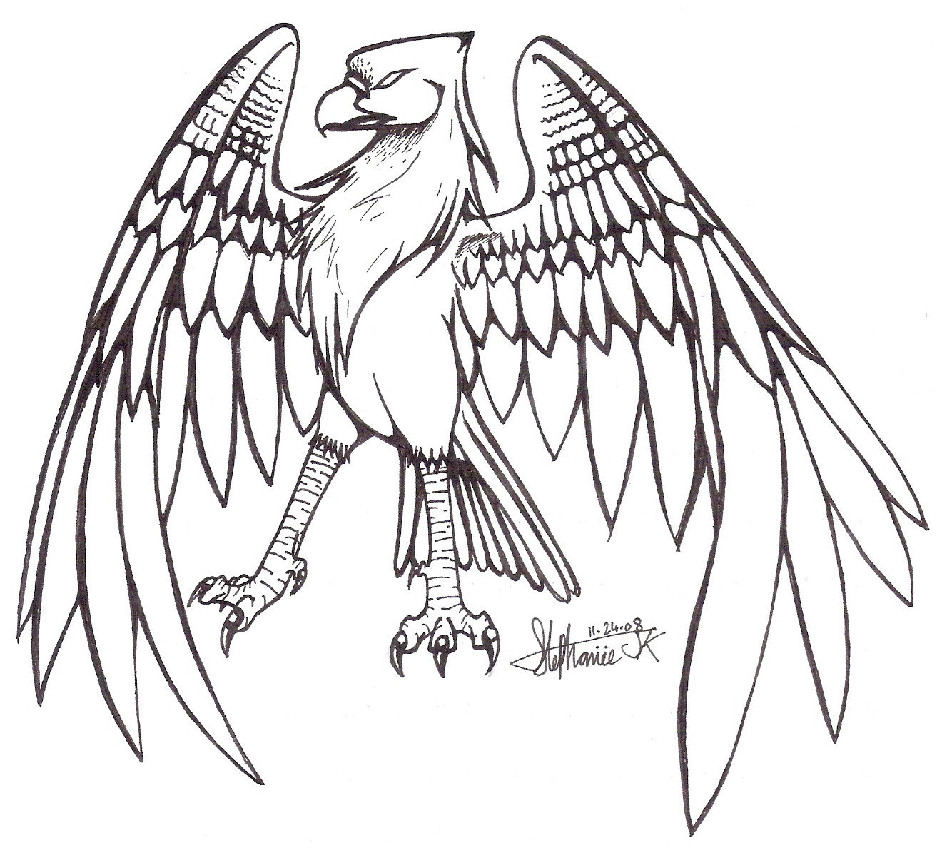 Bird Line Drawing at GetDrawings | Free download