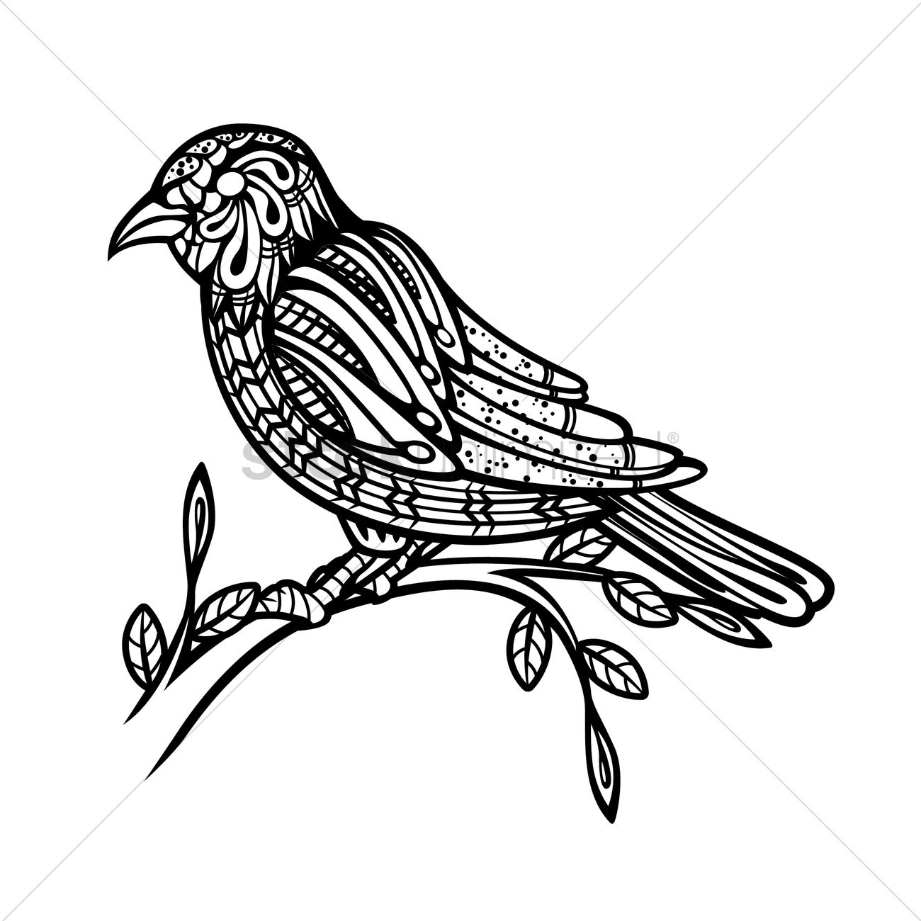 1300x1300 Bird Vector Image